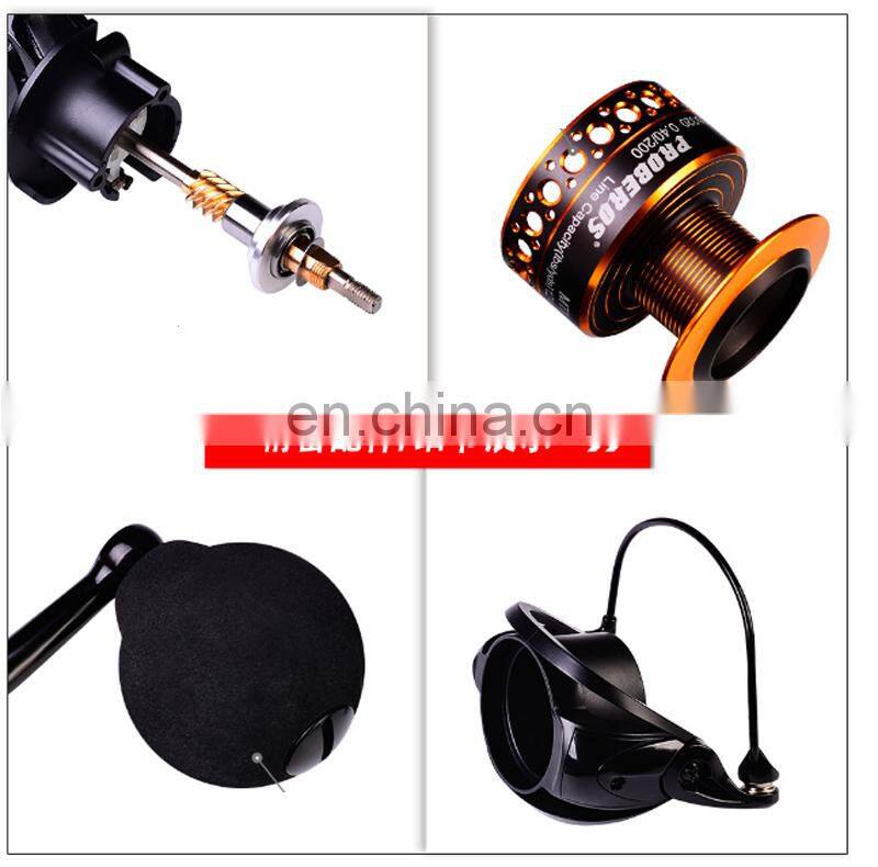 Amazon 11+1 BB Rock Fishing Reel MOQ 10 PCS to OEM Customized Saltwater Metal Spool Fishing spining reel