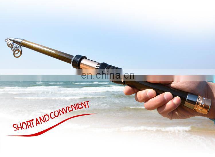 Wholesale fishing tackle closed length 31cm mini carbon fishing rod