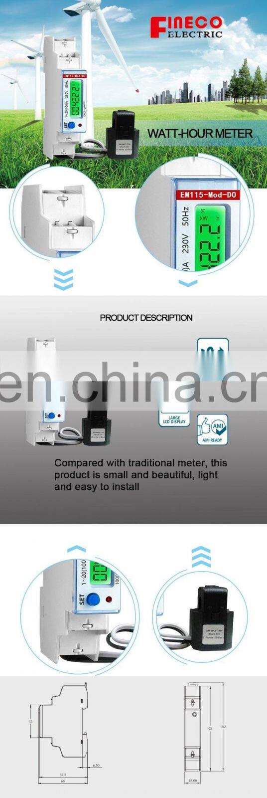 EM115-Mod-DO remote for prepaid electricity meter 240V