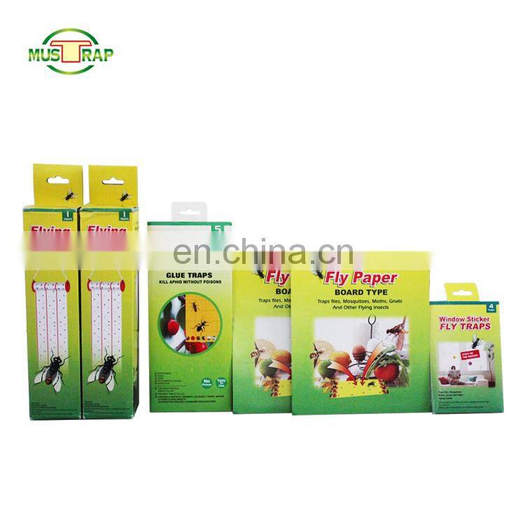 Insect Glue Traps Pest Control Traps Fly Glue Paper Board