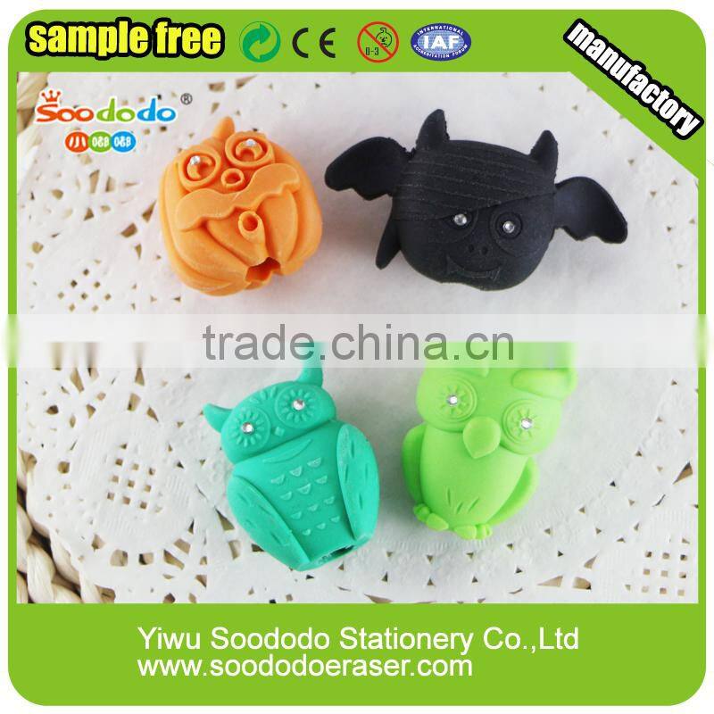 Soododo eraser toppers and pencils made of TPR eraser