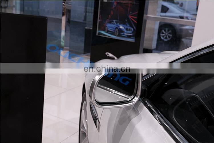 For Jaguar XE 2015 2016 XF and XJ XJL Car-styling ABS chrome Exterior Side Rearview Mirror Frame Trim set of 2pcs