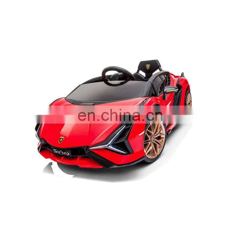 Children's remote control four-wheel electric car four-wheel drive toy sports car lithium battery