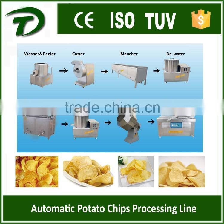 small capacity potato chips machine for sale