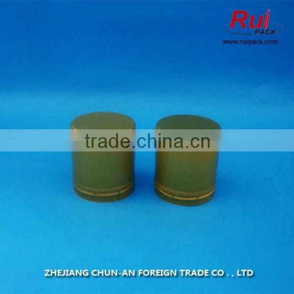 25mm 28mm aluminum ROPP bottle cap, aluminum cap for beer wine