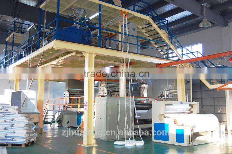 Anti-static polyester forming for nonwoven cloth