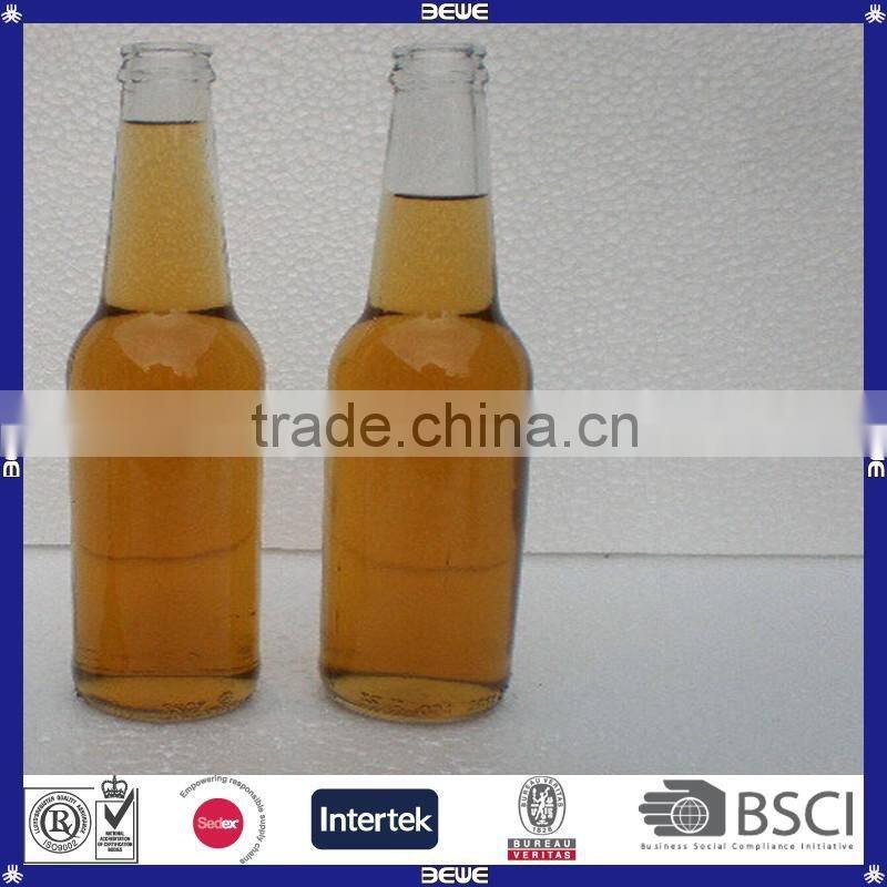 high quality food grade blank beer bottle
