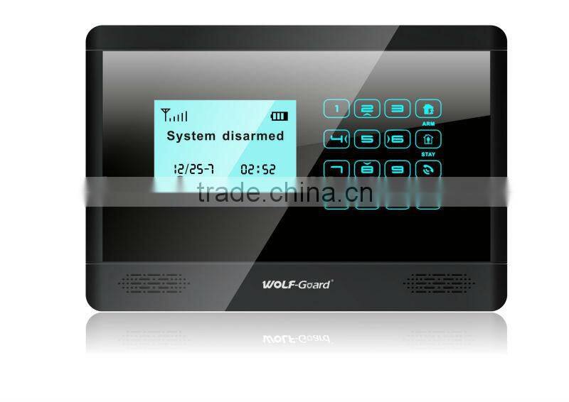 On Sale! New GSM smart home security alarm system with APP control & LCD Touch screen (YL-007M2BX)