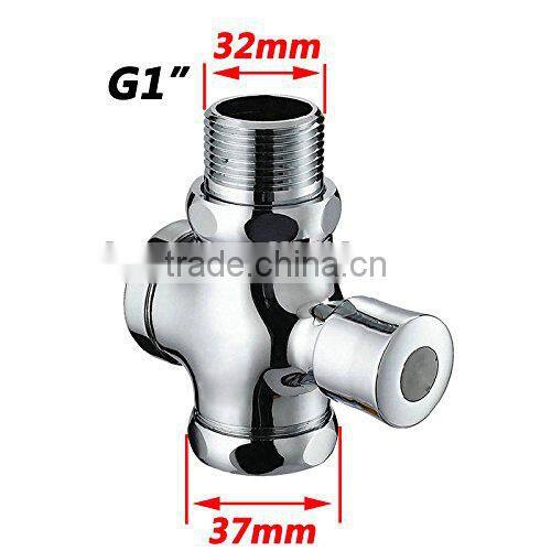 Manual Delay Automatic Shut off Prussure Toilet Flush Valve
