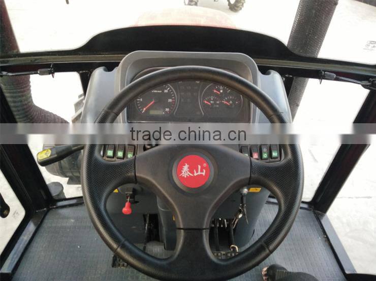 AC Cabin 80hp tractor made in china farming tractor low price list
