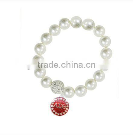 Delta Sigma Theta Ball Bead Bracelet jewelry