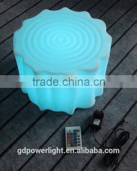 New PE plastic Stool with LED light & remote control YXF-3320
