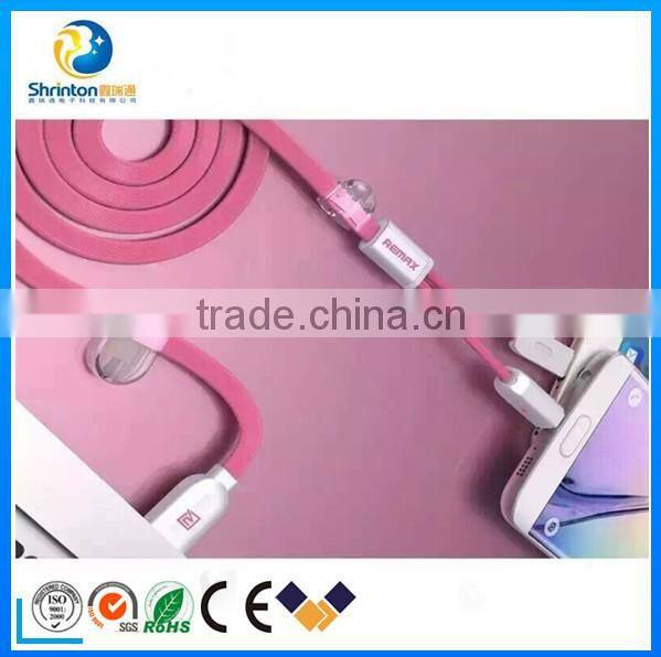 top selling products 2015 remax usb data cable,2 in 1 usb data cable made in china