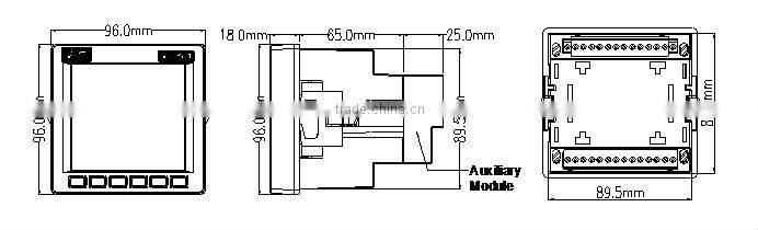 PILOT PMAC735 Three Phase electric power meter