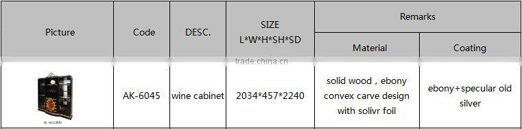 AK-6045 Newest Design High Quality Modern Wine Cabinet