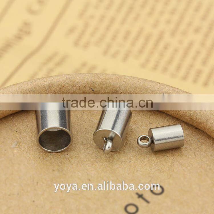 S839 for chain necklace, Stainless steel clasp crimp