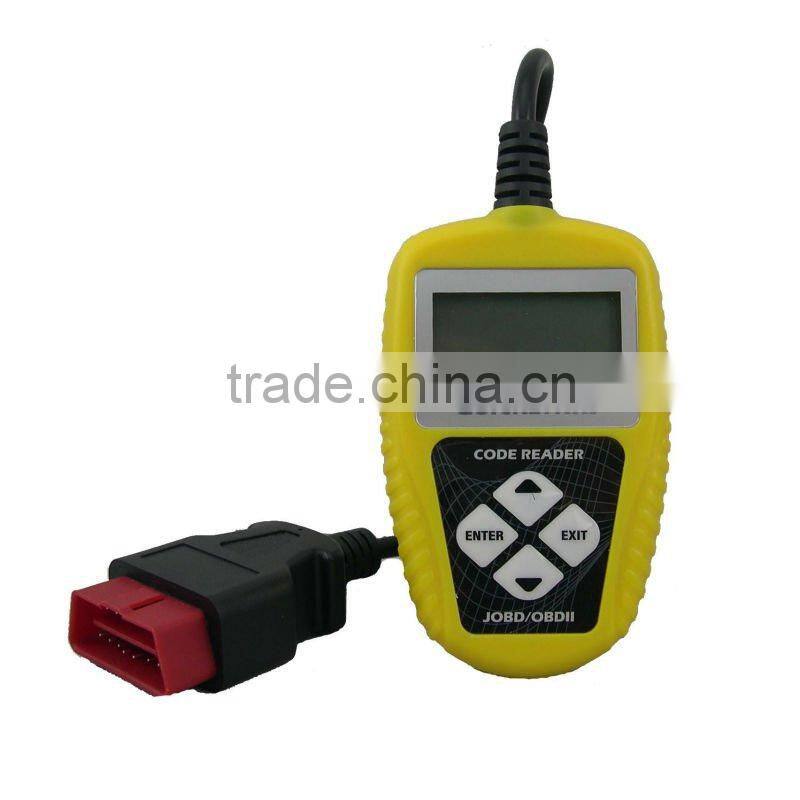 JOBD/EOBD/OBD2 universal vehicle auto diagnostic tool /Scanner T46-View freeze frame data,Updateable online