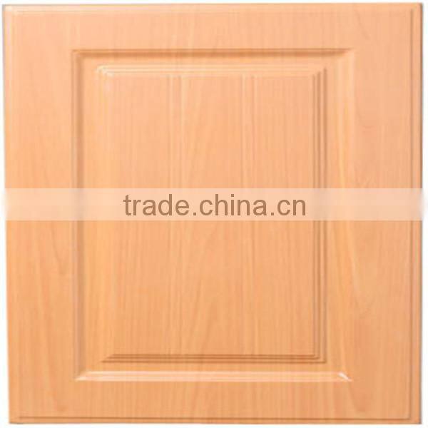 European Style PVC Membrane MDF Cupboard Book Cabinet Kitchen Door Only