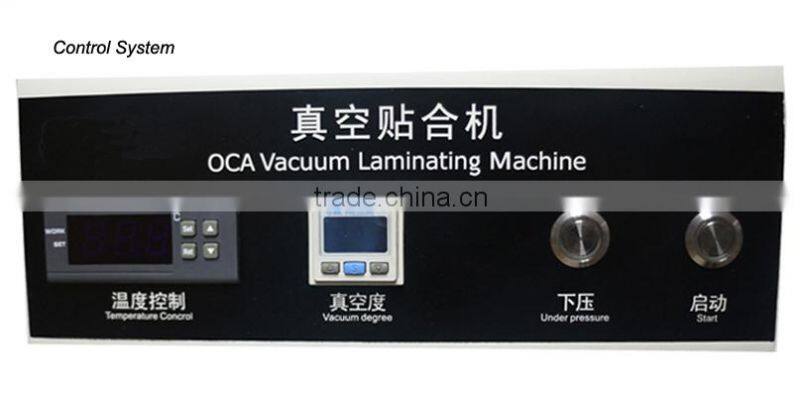 2015 Latest 3D laminating mobile lamination film machine for mobile LCD laminating