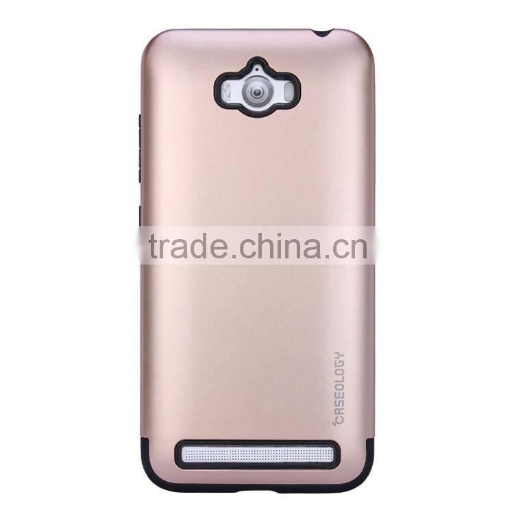 Keno 2 in 1 combo double layer TPU+PC cover case for Zenfone MAX with high quality