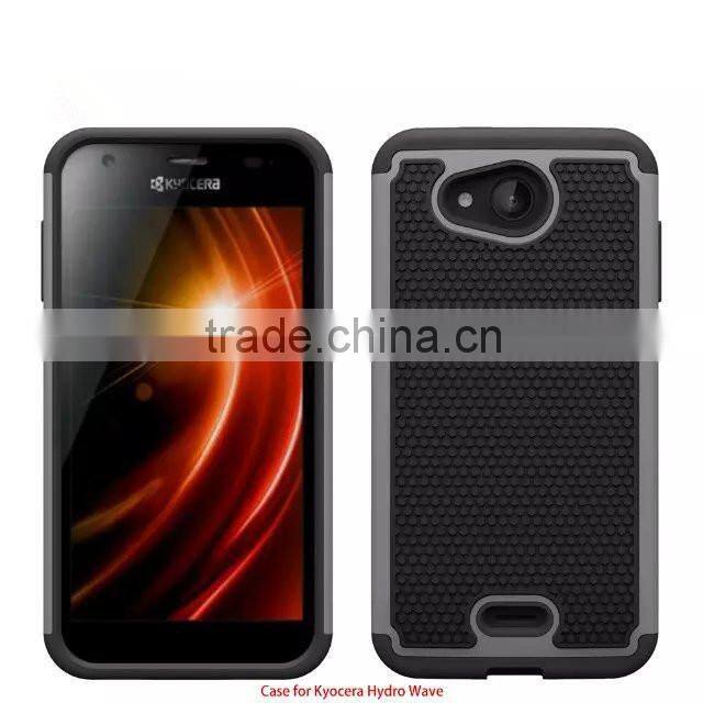 Keno Football Phone Case for Kyocera Hydro Wave, PC Silicone Combo Case for Kyocera Hydro Wave