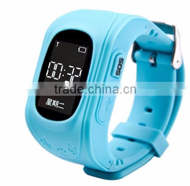Best Quality Kids Bluetooth GSM GPS Watch Mini Security Children With SOS Button 2 Way Talk Tracker GPS Watch