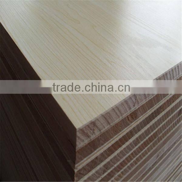 Reasonable Price High Quality Furniture Grade Melamine Blockboard