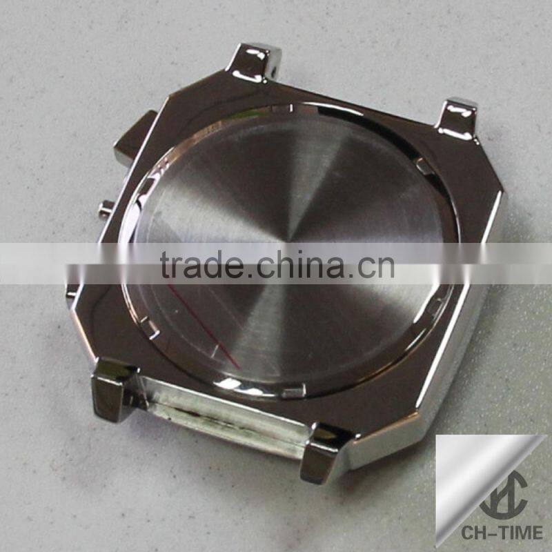 3atm 10atm 20atm water resistant stainless steel watch case custom waterproof watch case 316l