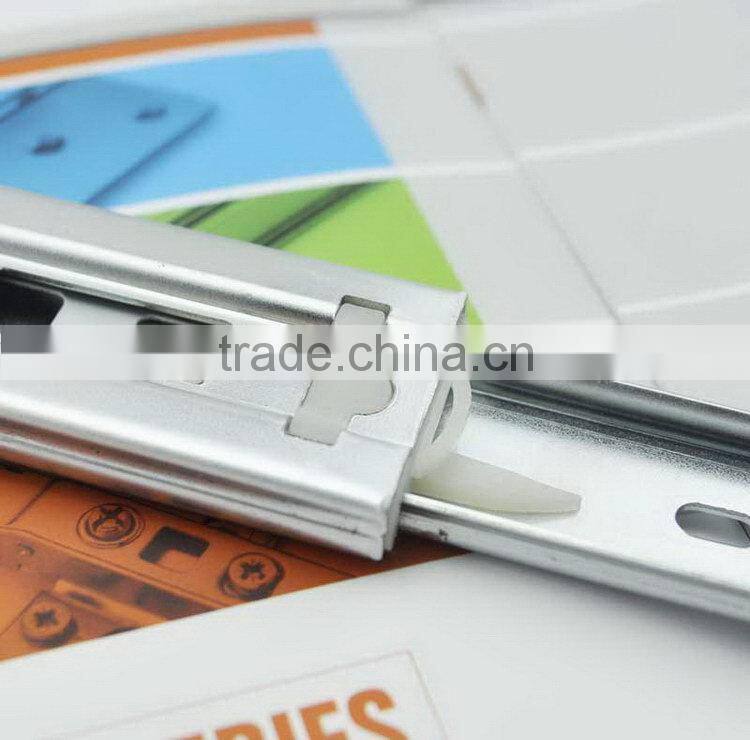 New style hot selling push to open drawer slide guide rails