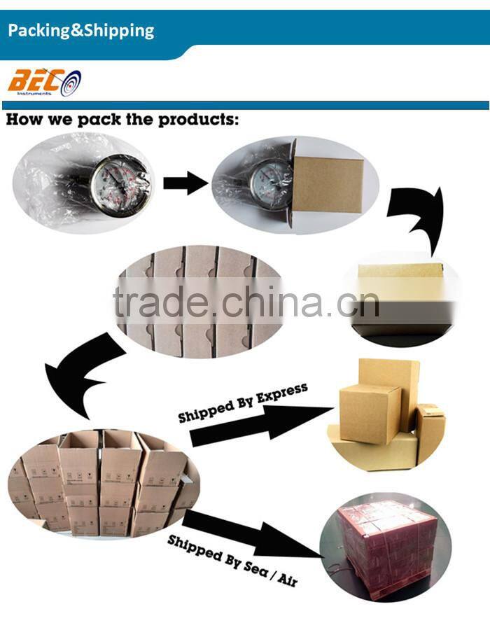 (WSS-411) 100mm bottom type low temperature single scale muli functions and uses probe dial thermometer