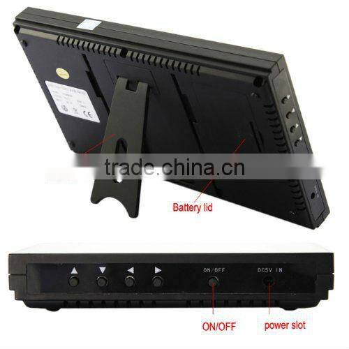 Clear Night-viewing 2.4GHz 7 Inch TFT Digital Wireless Video Door Phone