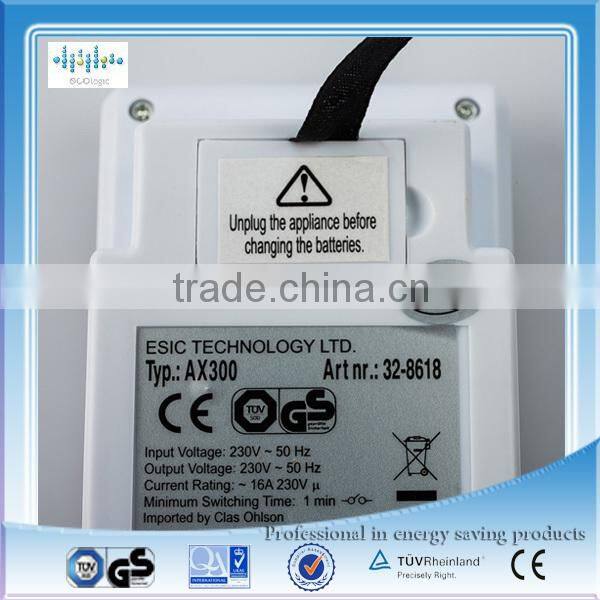 Eco-logic digital programmable timer with CD function for energy-conservation and environment-protection