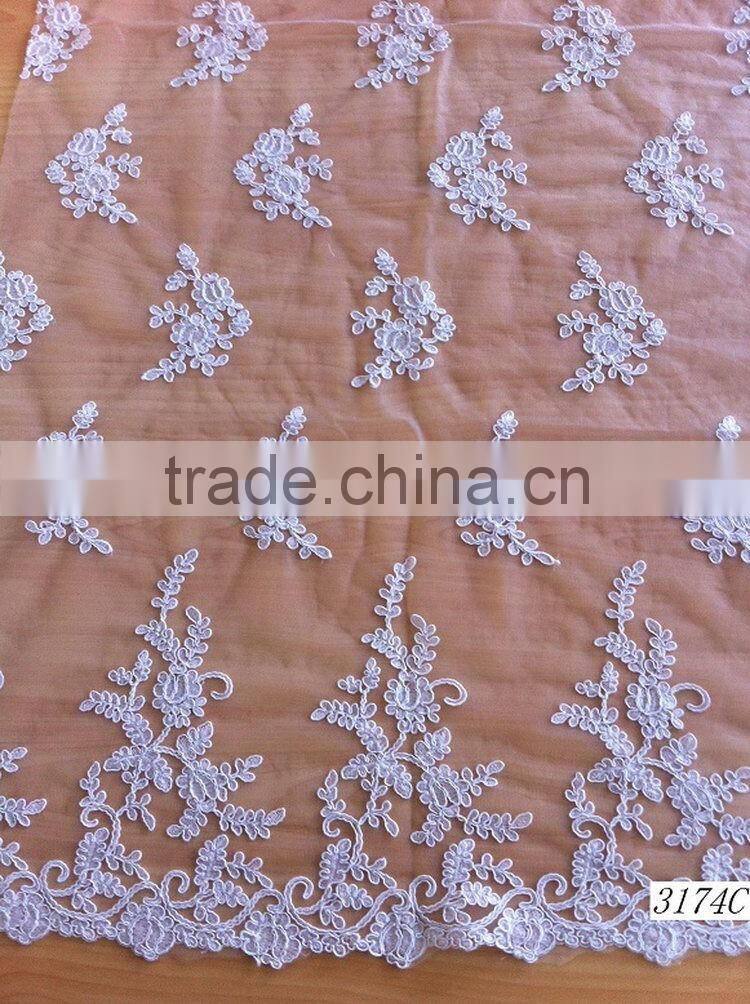 Designer hotsell corded bridal lace