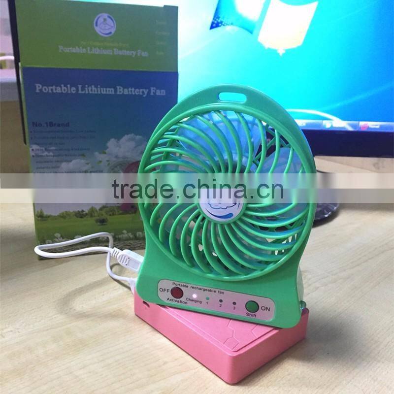 summer good parter mini usb fan for travel mini fan