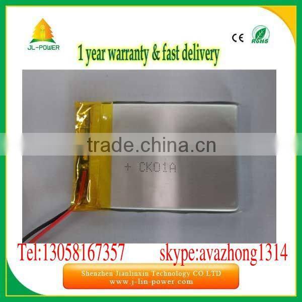 2014 JLX 3.2v lifepo4 polymer battery with 5000mah capacity battery pack made in China