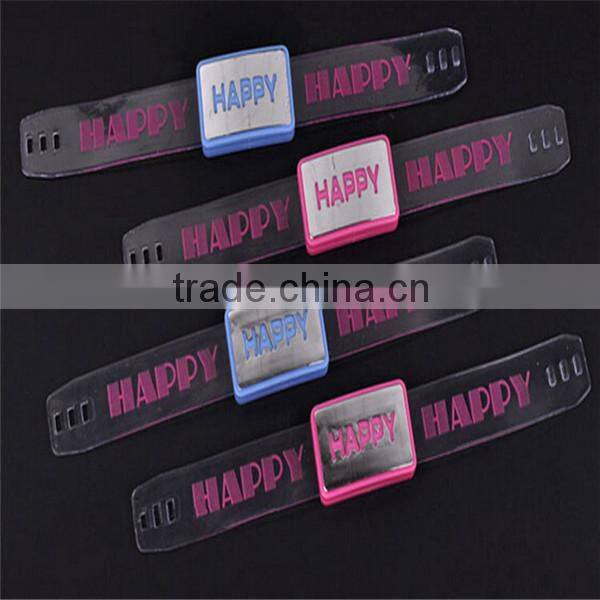 changing led bracelet color led bracelet lighted led wristband