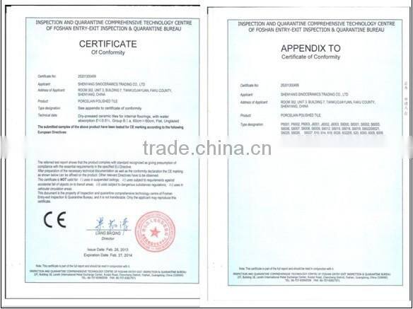 600*600mm ceramic tiles double loading series