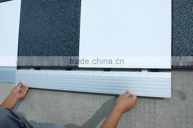 Interlocking PP PVC floor Wood Look Laminate PVC Plastic Flooring dance floor