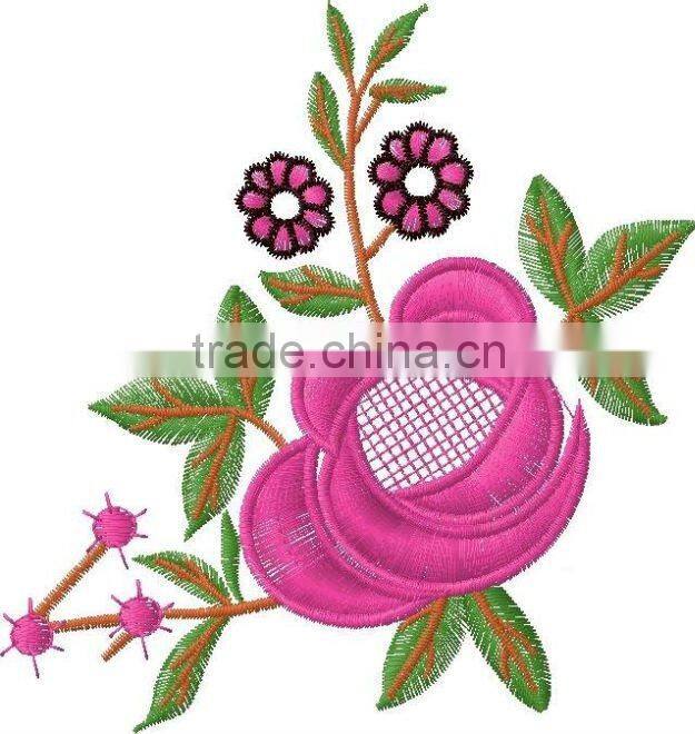 applique embroidery flower patches