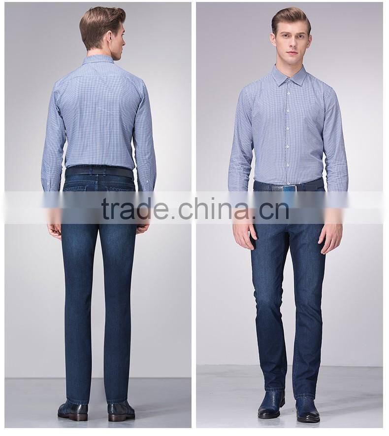 Hot selling casual fashion OEM made own customize wholesale high quality men jeans
