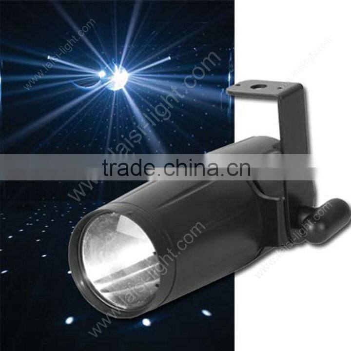 Small Spot lights 3W led pinspot light led rain stage light