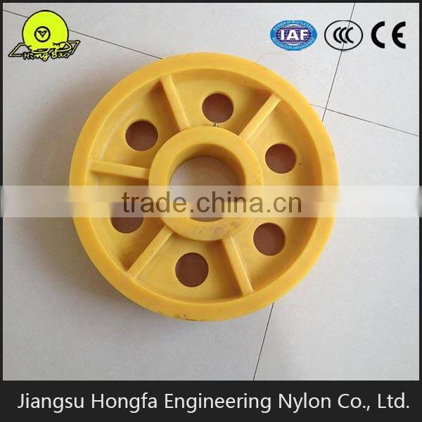 Nylon elevator wheel