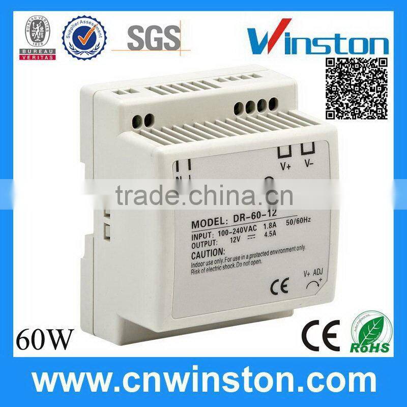 DR-60-12 60W 12V 4.5A Factory Best-Selling 800w 12v switching power supply