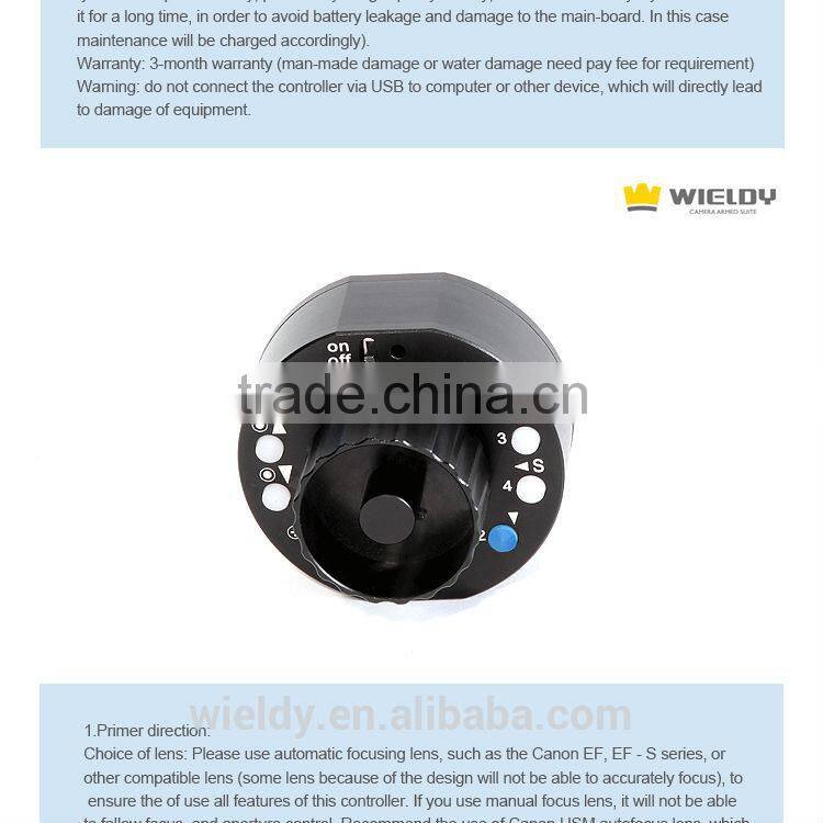 wieldy USB follow focus made in china