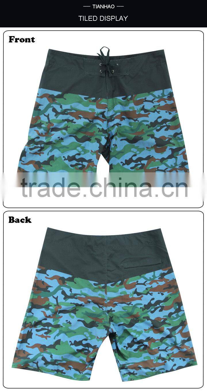 Camo Cotton Men Beach Short