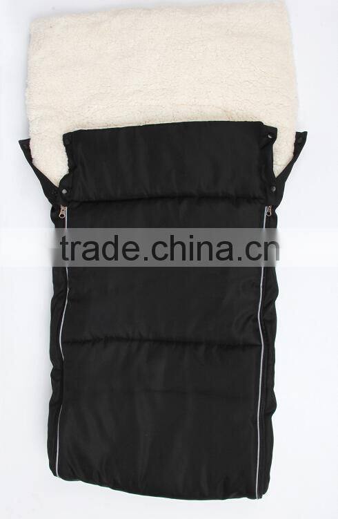 Outdoor European style comfortable kids Lamb plush fleece sleeping bags