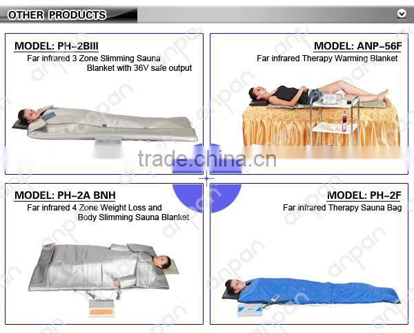 Far Infrared Blanket ANPAN TH-230BH Electric Blanket beauty spa Infrared thermal slimming blanket
