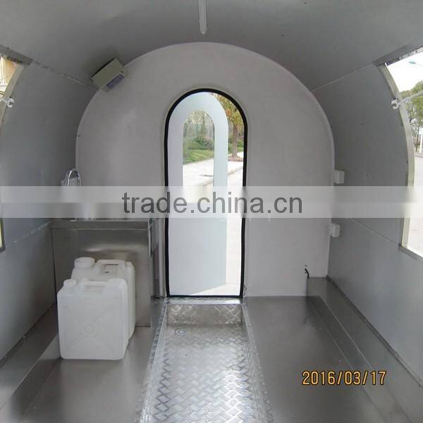 shanghai fibreglass concession food trailers XR-FC350 D