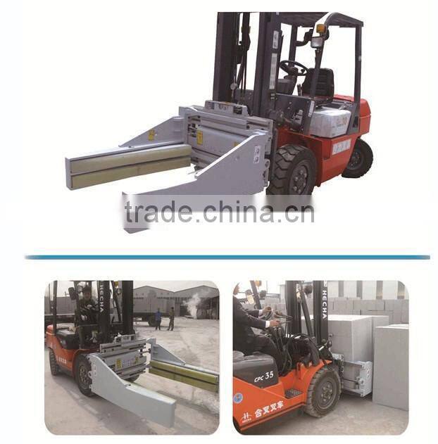 Z120 concrete forklift block clamp for brick making machine