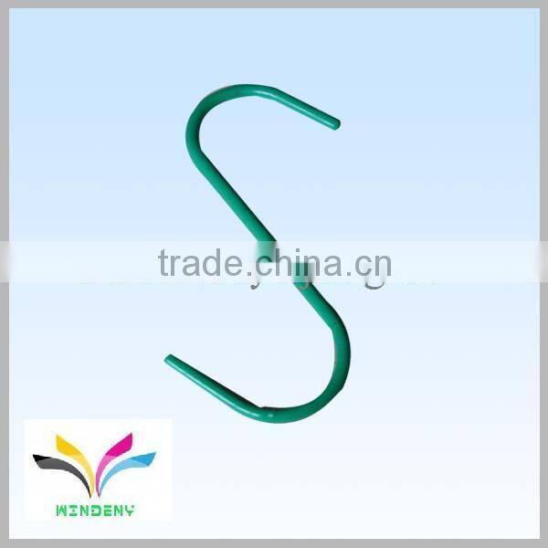 Metal wire S shape double sides shopping hanging display hook